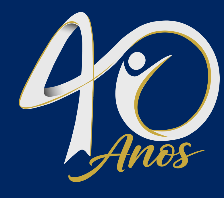 Selo oficial de 40 anos